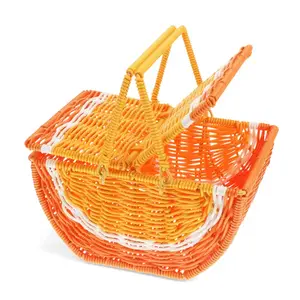 Μικρό καλάθι φρούτων για πικνίκ παιδιού Rex London Orange image-1
