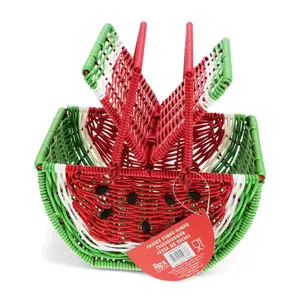 Μικρό καλάθι φρούτων για πικνίκ παιδιού Rex London Watermelon image-2