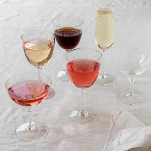 Wine glass Rex London Etched star (x2) image-1