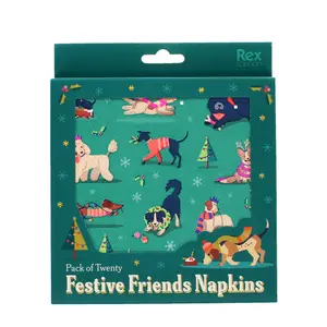 Κορνίζα φωτογραφίας Rex London Festive Friends (x20) image-0