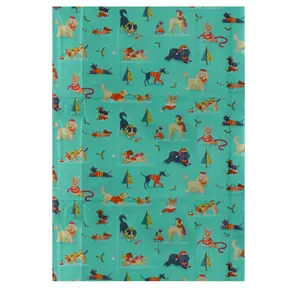 Weihnachtsdekoration Seidenpapier Rex London Festive Friends (x6) image-2