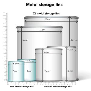 Förvaringslåda Rex London Daisy Mini (x2) image-1