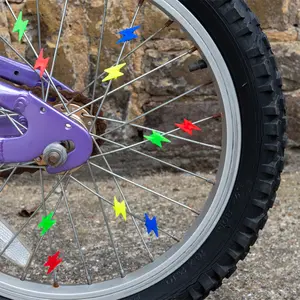 Kit de decoración para radios de bicicleta Rex London Lightning bolts (x12) image-2