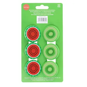 Λαβίδα Rex London Kiwi and watermelon (x6) image-2