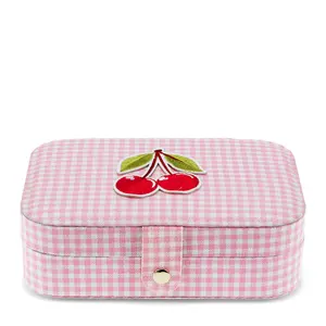 Gingham Cherry Jewellery Box Rex London image-3
