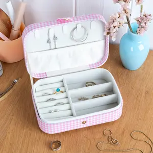 Gingham Cherry Jewellery Box Rex London image-5