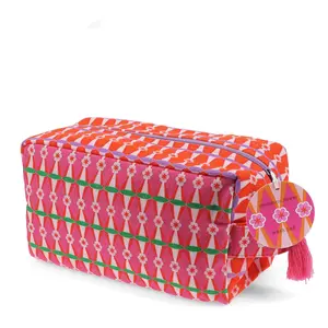 Geometric Toiletry Bag Rex London image-0