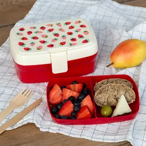 Lunch Box Strawberry Rex London image-1