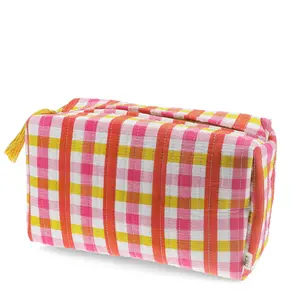 Gingham Wash Bag Rex London image-0