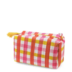 Gingham Pouch Rex London image-0