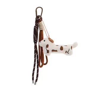 Sausage Dog Keyring Rex London image-1