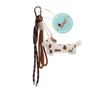 Sausage Dog Keyring Rex London image-2