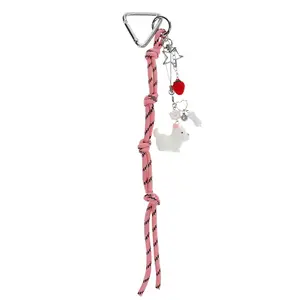 Strawberry Pup Keyring Rex London image-1