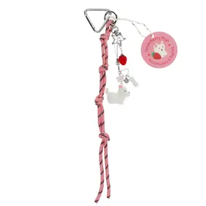 Strawberry Pup Keyring Rex London image-2