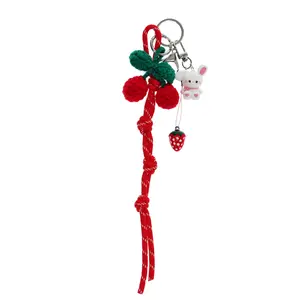 Sweet Bunny Keyring Rex London image-1