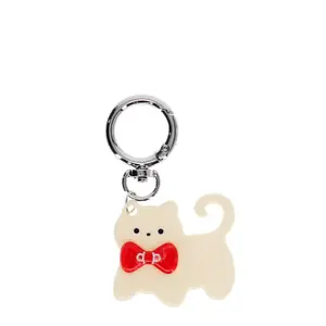 Kitty Cat Keyring Rex London image-1