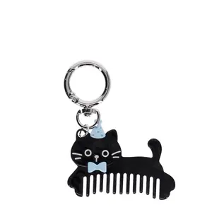 Porte-clé kitty cat comb Rex London image-1