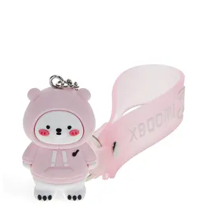 Polar Bear Keyring Rex London image-1