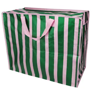 Stripe Storage Bag Rex London image-0