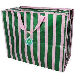 Stripe Storage Bag Rex London image-2