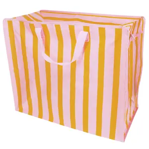 Stripe Storage Bag Rex London image-0