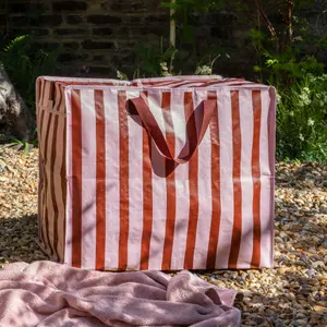 Stripe Storage Bag Rex London image-1