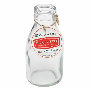 Traditional school milk bottle Rex London