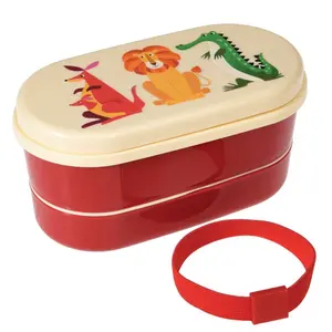 Lunch box for children Rex London Colourful Creatures image-1