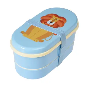 Cestino per il pranzo dei bambini Rex London Lion image-0