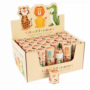 Crayons de couleurs Rex London Colourful Creatures (x12) image-2