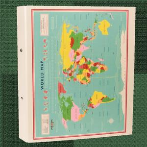 Ringbind Rex London World Map image-1