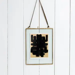 Κρεμαστό πλαίσιο φωτογραφίας από ορείχαλκο Rex London image-0