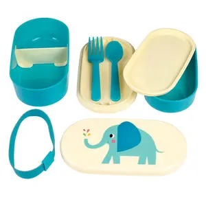 Lunch box for children Rex London Elvis The Elephant image-0