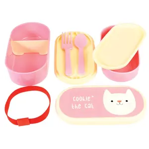 Lunch box for children Rex London Cookie The Cat image-1