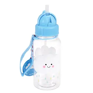 Reusable bottle for children Rex London Happy Cloud image-0