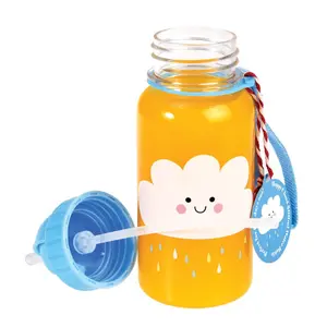 Reusable bottle for children Rex London Happy Cloud image-1