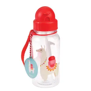Reusable bottle for children Rex London Dolly Llama image-0