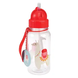Reusable bottle for children Rex London Dolly Llama image-1