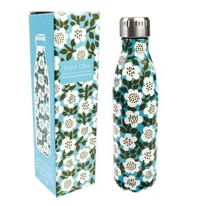 Stainless steel bottle for children Rex London Astrid Olive