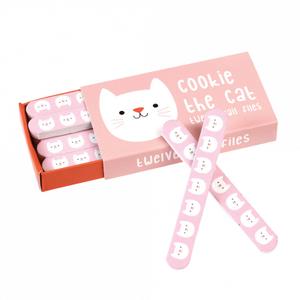 Æsker og anden tændstikopbevaring med neglefile Rex London Cookie The Cat (x12) image-1
