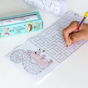 Mini imagination games and coloring for kids Rex London Forest Friends image-1