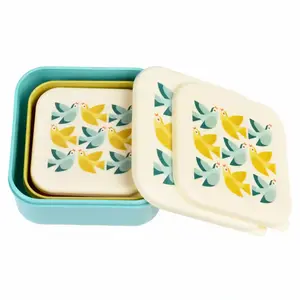 Pudełka na przekąski Rex London Love Birds (x3) image-2