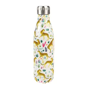 Garrafa de aço inoxidável para crianças Rex London Cheetah image-1