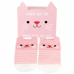 Chaussettes bébé Rex London Cookie The Cat image-2