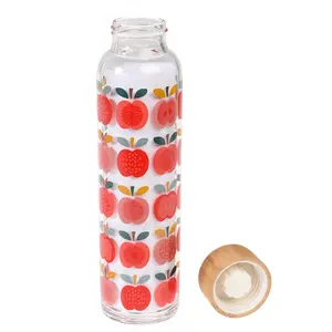 Glass bottle for children Rex London Vintage Apple image-1