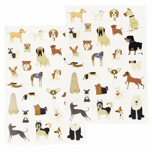 Tatuaje infantil Rex London temporaires Best In Show (x2) image-0