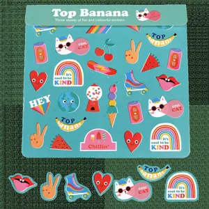 Αυτοκόλλητα Rex London Top Banana (x3) image-1