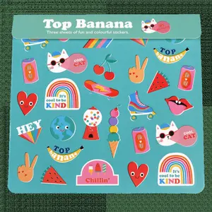 Αυτοκόλλητα Rex London Top Banana (x3) image-2