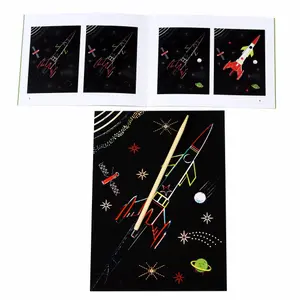 Art à gratter space age Rex London image-3