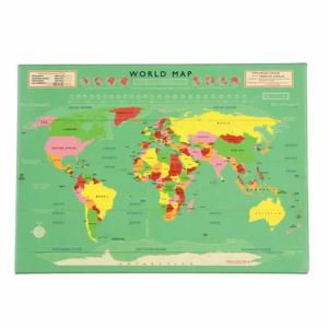 Refrigerator magnet Rex London World Map image-1